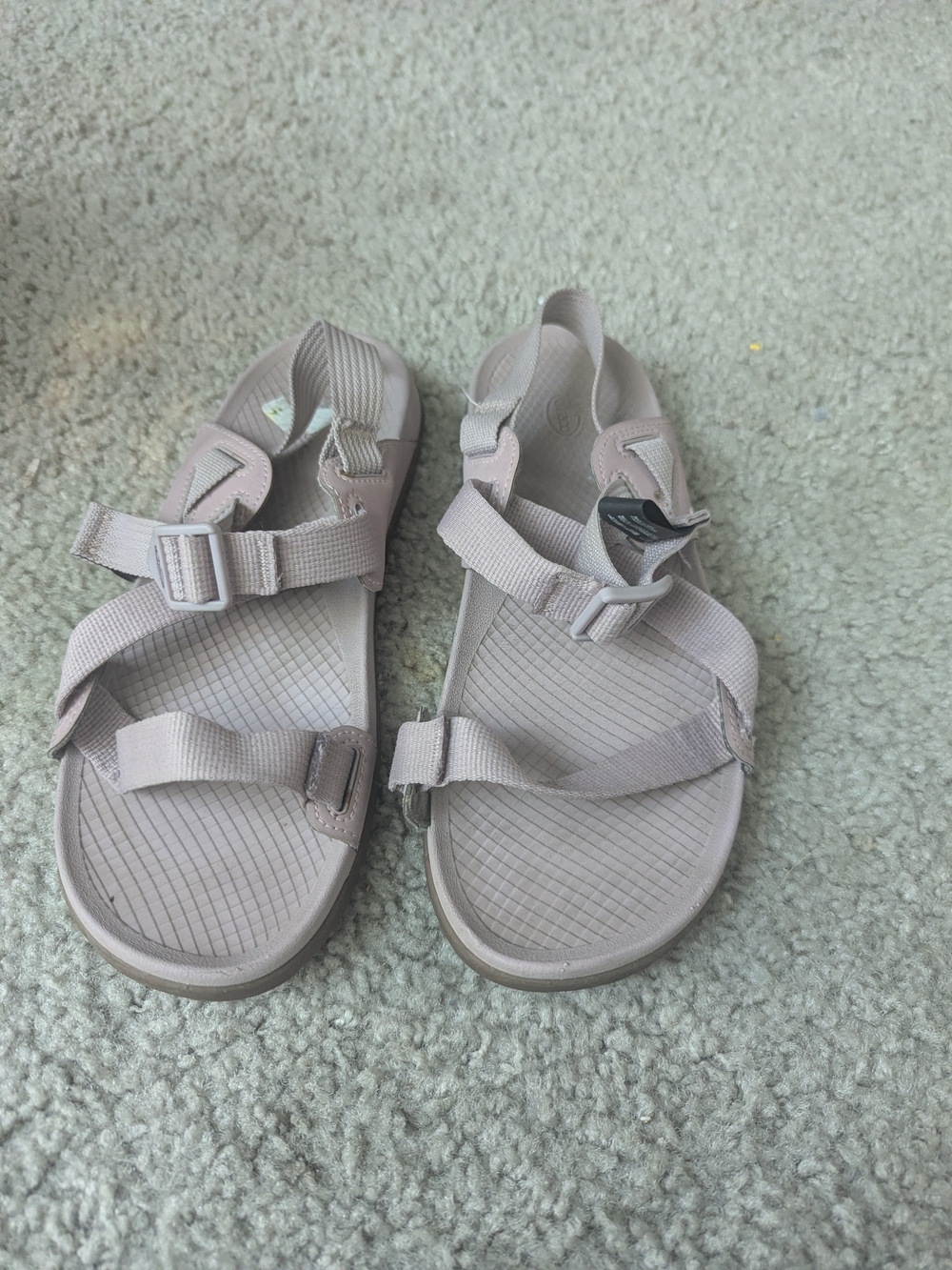 Chaco Womenโs Sport Sandals Pink/Taupe Size UK 7 EU 40